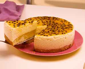 Bolo Mousse de Maracujá
